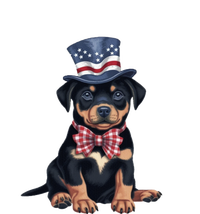 Rottweiler Dog Rottie Puppy USA Flag Cute Rottweilers Dogs T-Shirt