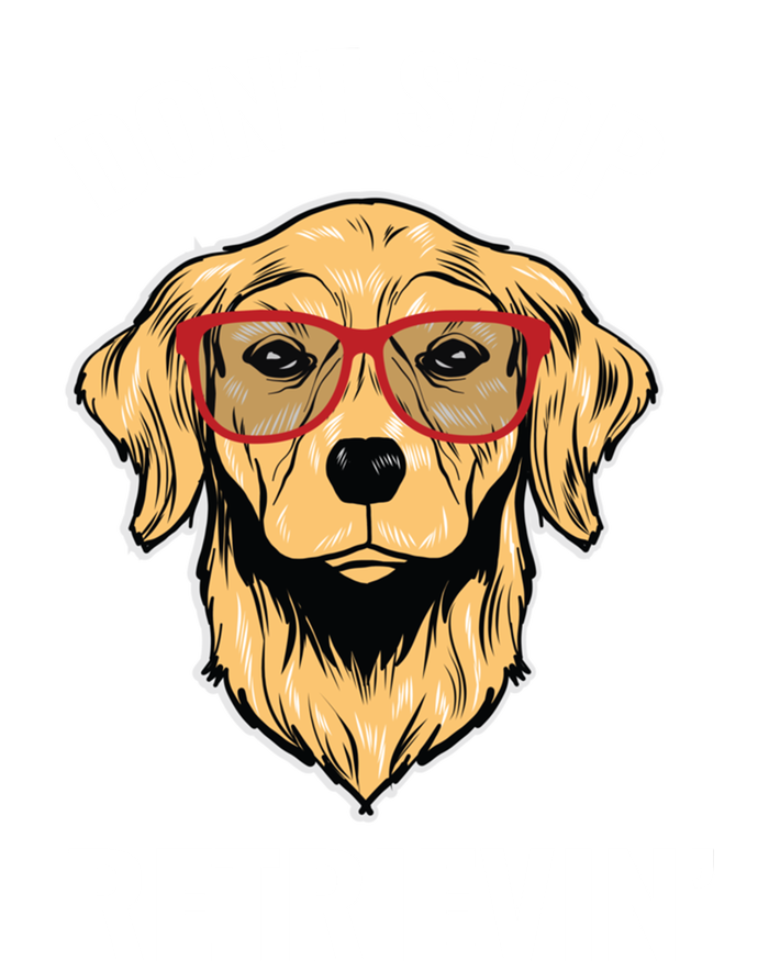 Golden Retriever Funny Design Outfit Dont Stop Retrievin Gift Premium T-Shirt