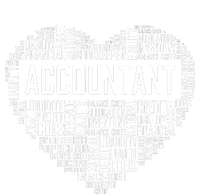 Certified Accountant Gifts Heart Accounting Graduate Gift Tall Sweatshirt