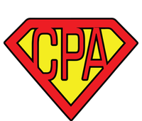 CPA Accountant Superhero T T-Shirt