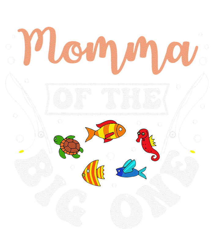 Momma Of The Big One Fishing Birthday Party Bday Celebration Women's Fleece Hoodie