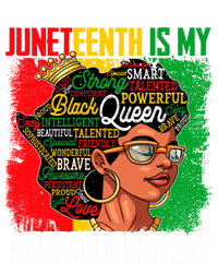 Juneteenth Is My Independence Freedom Day Queen Gift T-Shirt