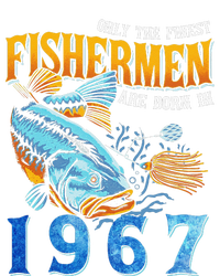 Retro Vintage Fisherman Are Born In 1967 Fishing Birthday PosiCharge RacerMesh Polo