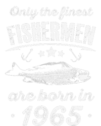 Only The Finest Fishermen Are Born In 1965 Birthday Fishing Tall T-Shirt