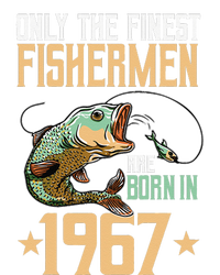 Only The Finest Fishermen Are Born In 1967 Fishing Bday Womens CVC Long Sleeve Shirt