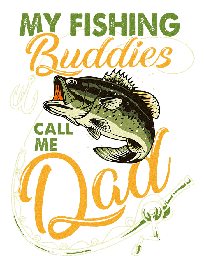 My Fishing Buddies Call Me Dad Father Day Birthday Christmas Gift Tie-Dye T-Shirt