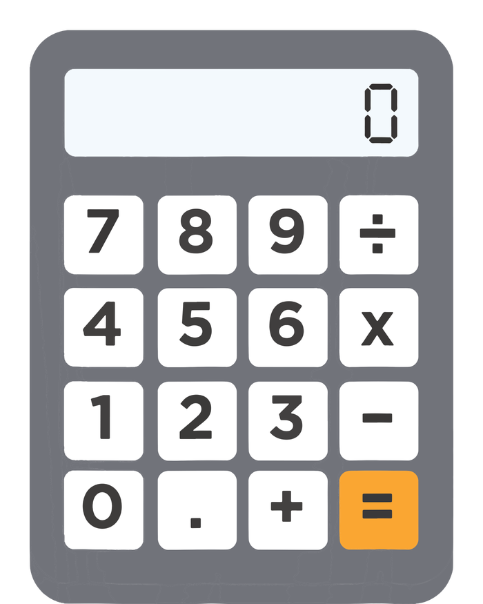 Funny Accountant Halloween Costume Outfit Math Calculator Button