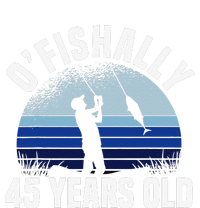 Ofishally 45 Years Old Fisherman 45th Birthday Fishing Women's Strappy Tank