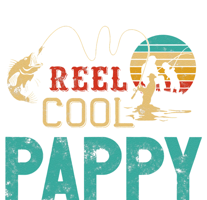 Reel Cool Pappy Vintage Funny Fishing Rod Gifts For Pappy T-Shirt