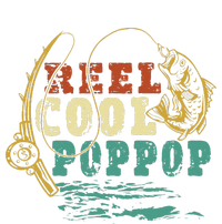 Reel Cool PopPop Vintage Fishing Funny Grandpa Fisherman Insulated Varsity Jacket