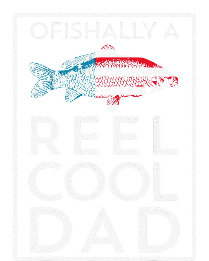 Ofishally A Reel Cool Dad Funny Fathers Day Fishing Pun T-Shirt