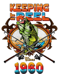 Reel Fishing Legend 60th Birthday Keeping It Reel Since 1960 Women's Racerback Tank