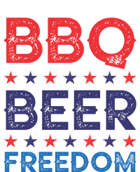 Bbq Beer Freedom Funny America Usa Party 4th Of July Summer Gift T-Shirt