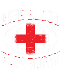 Give Blood Play Rugby Gift 21219 T-Shirt