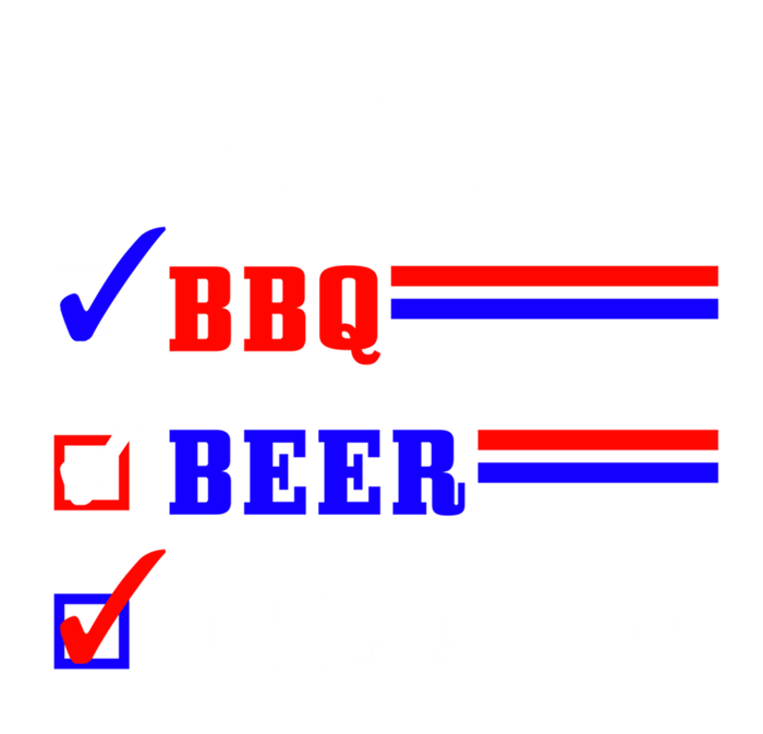 Bbq Beer Freedom Gift Softstyle Adult Sport Polo