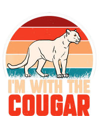 Funny animal graphic I'm with the cougar T-Shirt