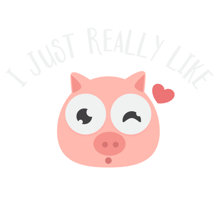 I Just Really Like Pigs Ok Cool Gift T-Shirt