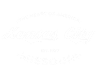 Kansas City Missouri Heart Of America Retro Logo Funny Gift T-Shirt