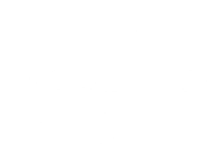 Kansas City Missouri Heart Of America Retro Logo Funny Gift T-Shirt