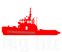 TUG LIFE funny tugboat T-Shirt