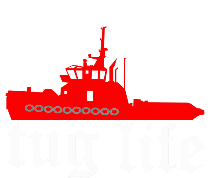 TUG LIFE funny tugboat T-Shirt