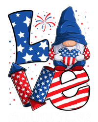 Nanny Love 4th Of July Gnome Usa Patriotic Meaningful Gift Kids Hoodie