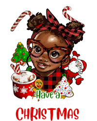 Black African American Melanin Christmas Gift Tall Hoodie