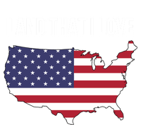 Land That I Love America Usa Flag Patriotic Gift Valucap Bio-Washed Visor