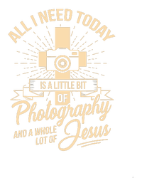 All I Need Is Photography Jesus Camera Photographer Gift PosiCharge RacerMesh Polo