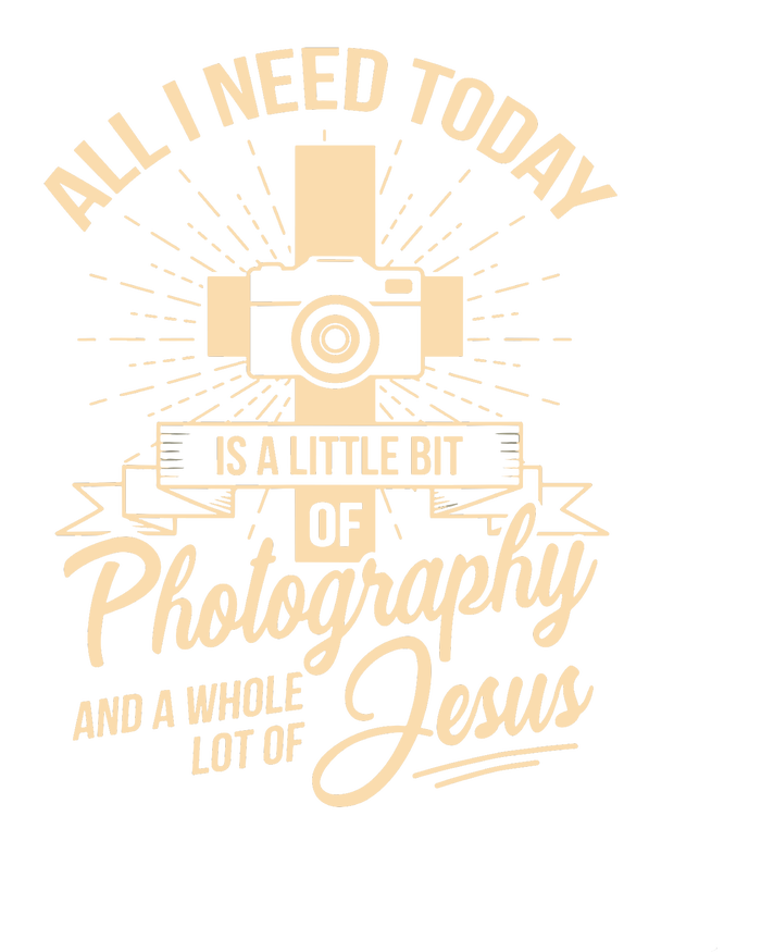 All I Need Is Photography Jesus Camera Photographer Gift PosiCharge RacerMesh Polo