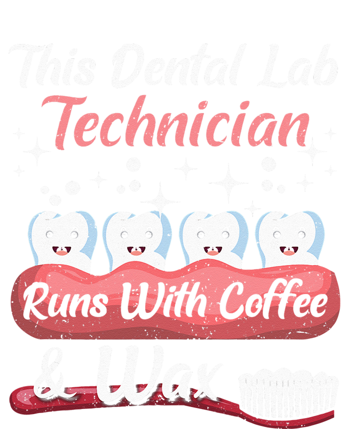 Dental Lab Technician Runs With Coffee And Wax Dental Lab Striped Beanie with Solid Band