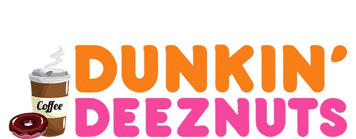 Dunkin Deez Nuts Funny Dunkin Deeznuts Coffee Lover Premium T-Shirt