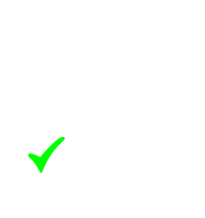 Climb A Mountain Gift Bumper Sticker