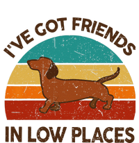 Dachshund Got Friends Low Places Funny WeinerDog Gift Mousepad