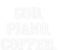 God Piano Coffee Christian Musician Faith Worship Tank Top