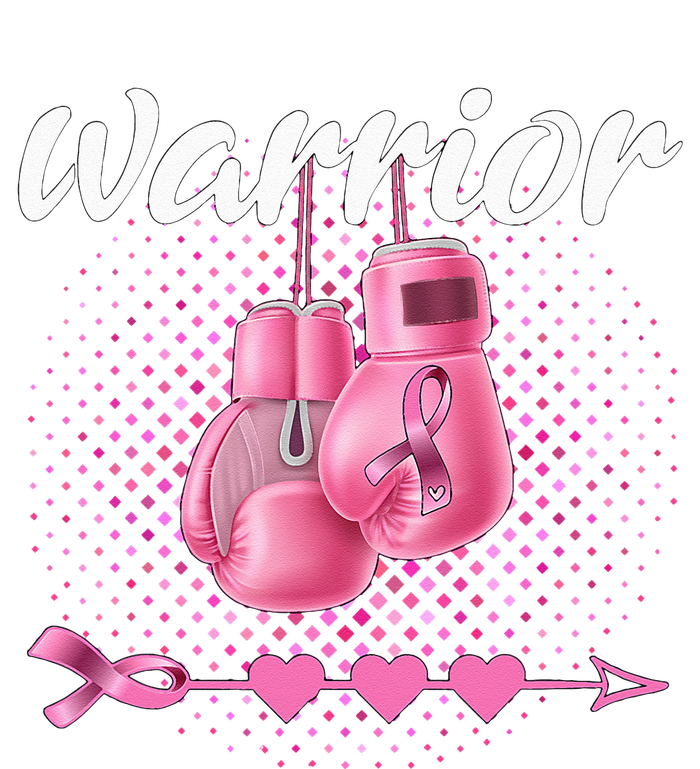 Breast Cancer Awareness Pink Boxing Gloves Warrior Ladies Essential Flowy Tank