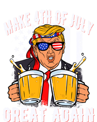 Make 4th Of July Great Again Funny Trump Beer Patriotic Great Gift T-Shirt