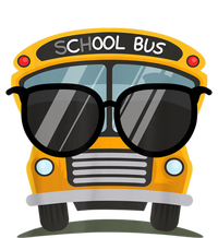 Cool Bus With Sunglasses School Bus Party T-Shirt