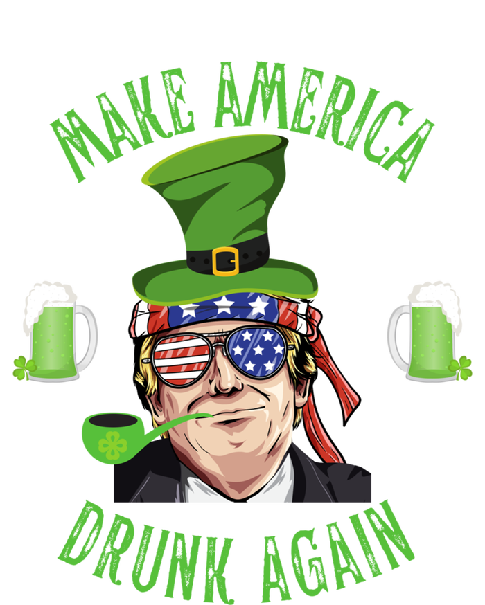 Make America Drunk Again Funny Trump St Patricks Paddys Day Gift Bumper Sticker