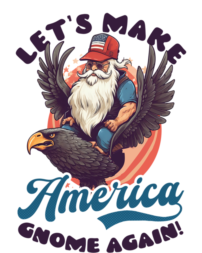 Make America Gnome Design 4th July American Gnome Great Gift T-Shirt