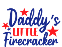 Daddys Little Firecracker Freedom 4t Of July Gift T-Shirt