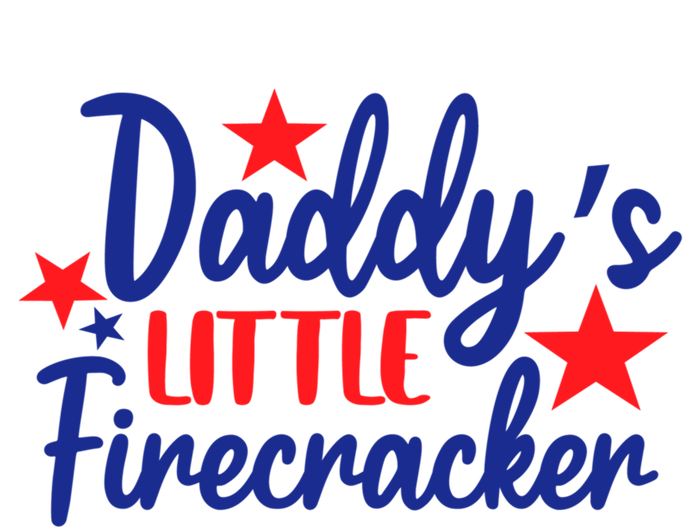 Daddys Little Firecracker Freedom 4t Of July Gift T-Shirt