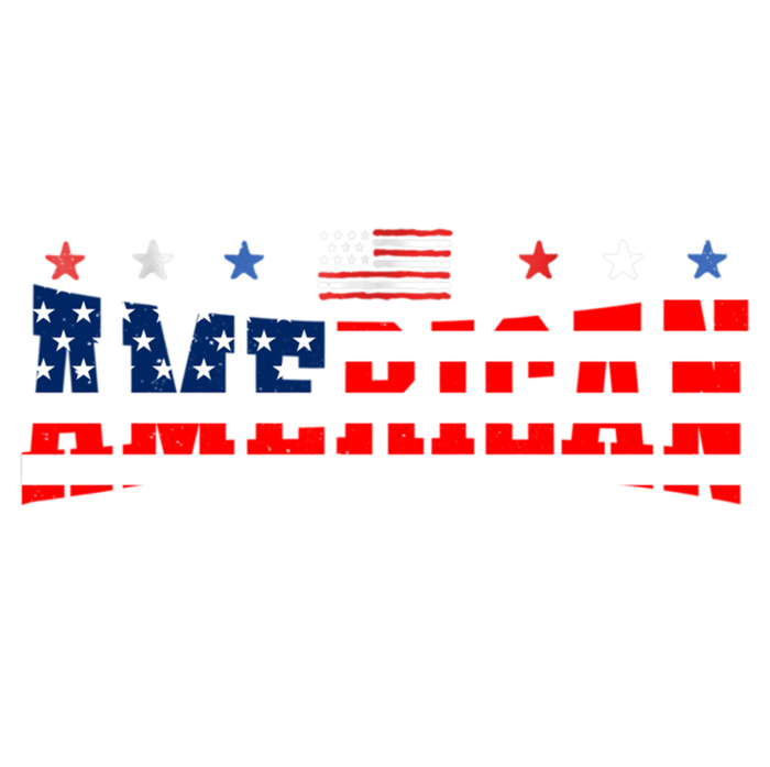 Proud American Mom Flag Usa 4th Of July Patriotic Mom Gift T-Shirt