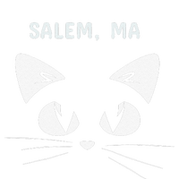 Salem MA Black Cat Halloween 2018 Yupoong Adult 5-Panel Trucker Hat