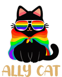 LGBT Ally Cat Be Kind Gay Rainbow Funny LGBTQ Gift Idea T-Shirt