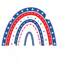 Rainbow Solution Focused Therapy 4th Of July Usa America Funny Gift T-Shirt