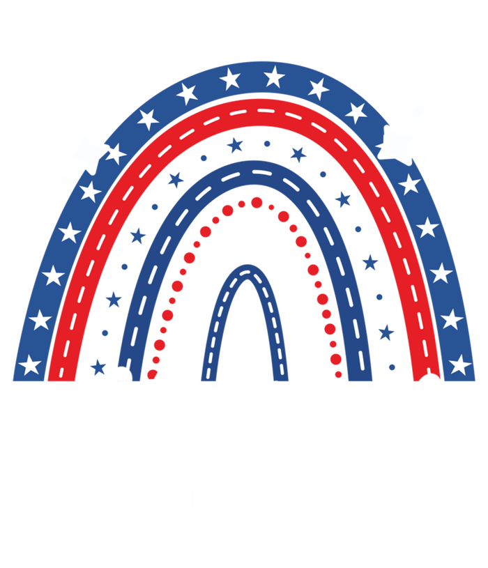 Rainbow Solution Focused Therapy 4th Of July Usa America Funny Gift T-Shirt