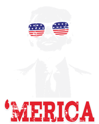 Merica Funny American Flag Trump 2020 Gift Kids Long Sleeve Shirt