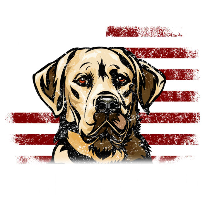 Retro 4th Of July Labrador Vintage American Flag Gift Toddler T-Shirt