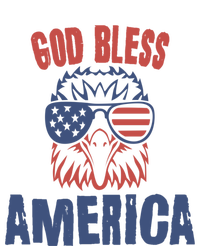 God Bless America American Flag Patriotic Eagle Gift Cute Gift T-Shirt